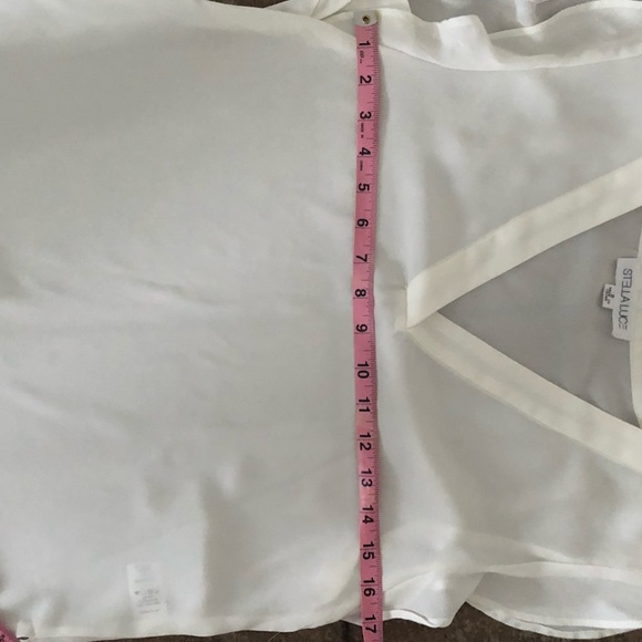 STELLA LUCE BLOUSE SZ S NWT - Picture 6 of 7